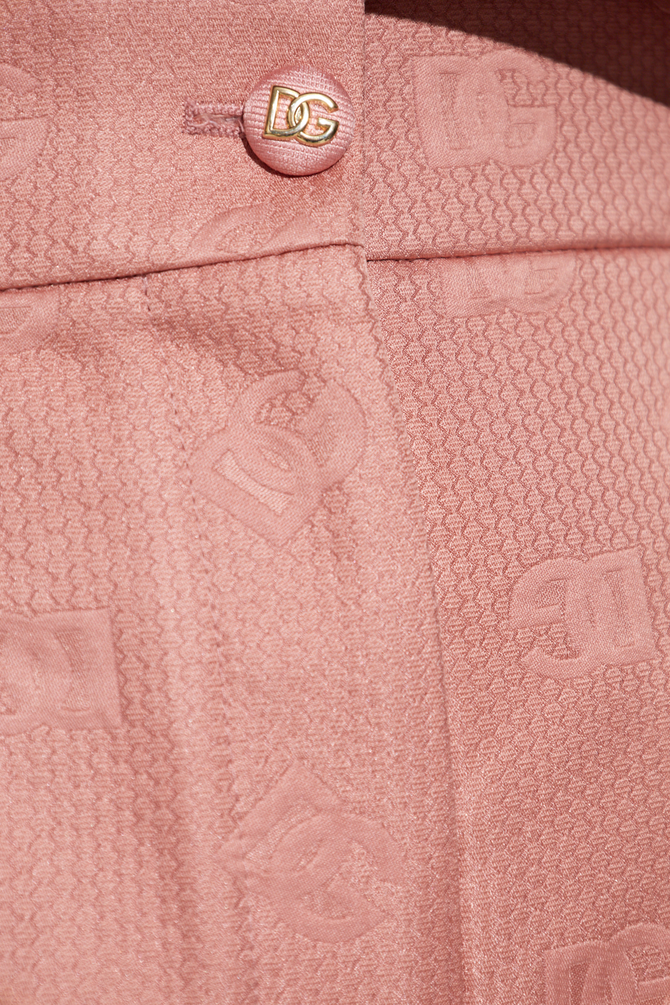 ボトムスその他 DOLCE & GABBANA PINK COTTON SHORTS Dolce & Gabbana Monogram shorts | Women's Clothing | Vitkac